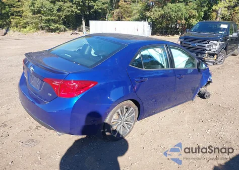 2017 Toyota Corolla Se из США, поврежденный, VIN 2T1BURHE5HC938207